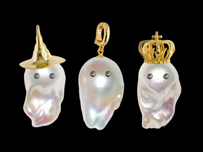 LARICA】King Ghost Baroque Pearl Pendant
