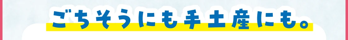 ごちそうにも手土産にも。