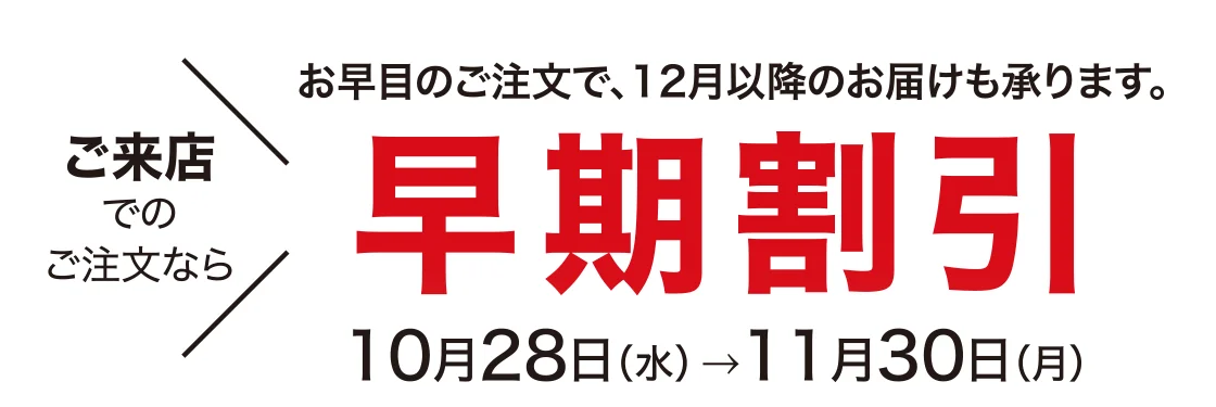 早期割引
