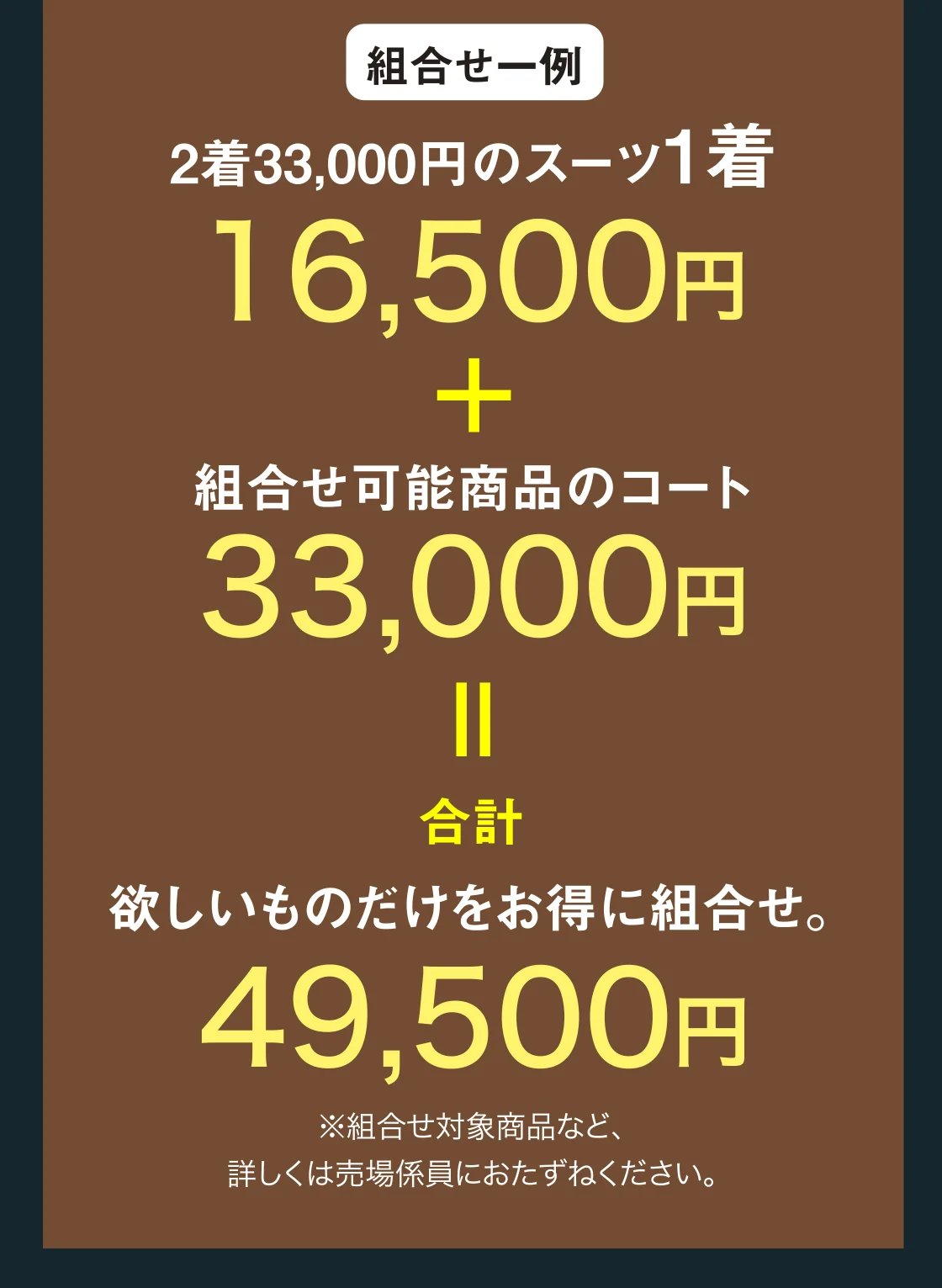 組合せ一例