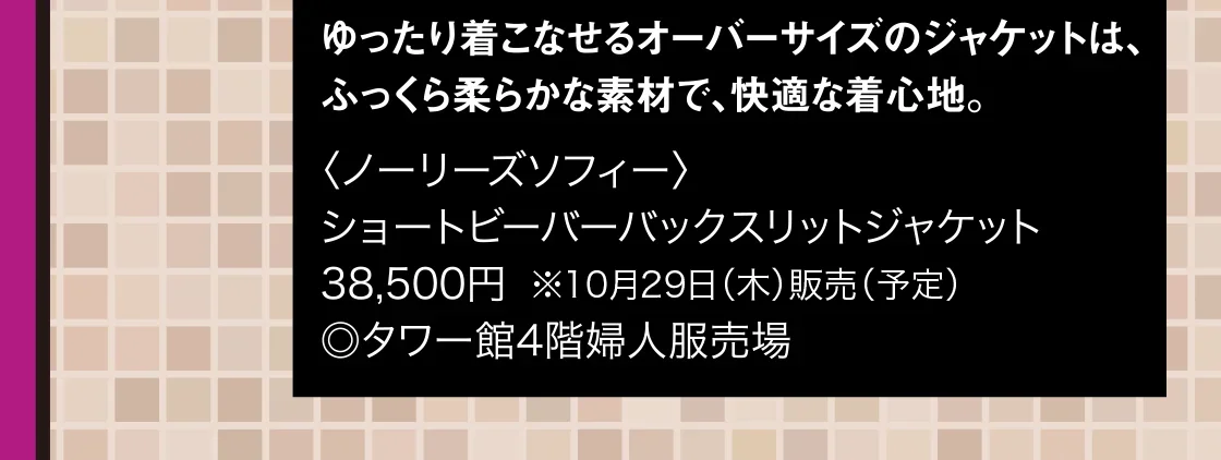 〈ノーリーズソフィー〉