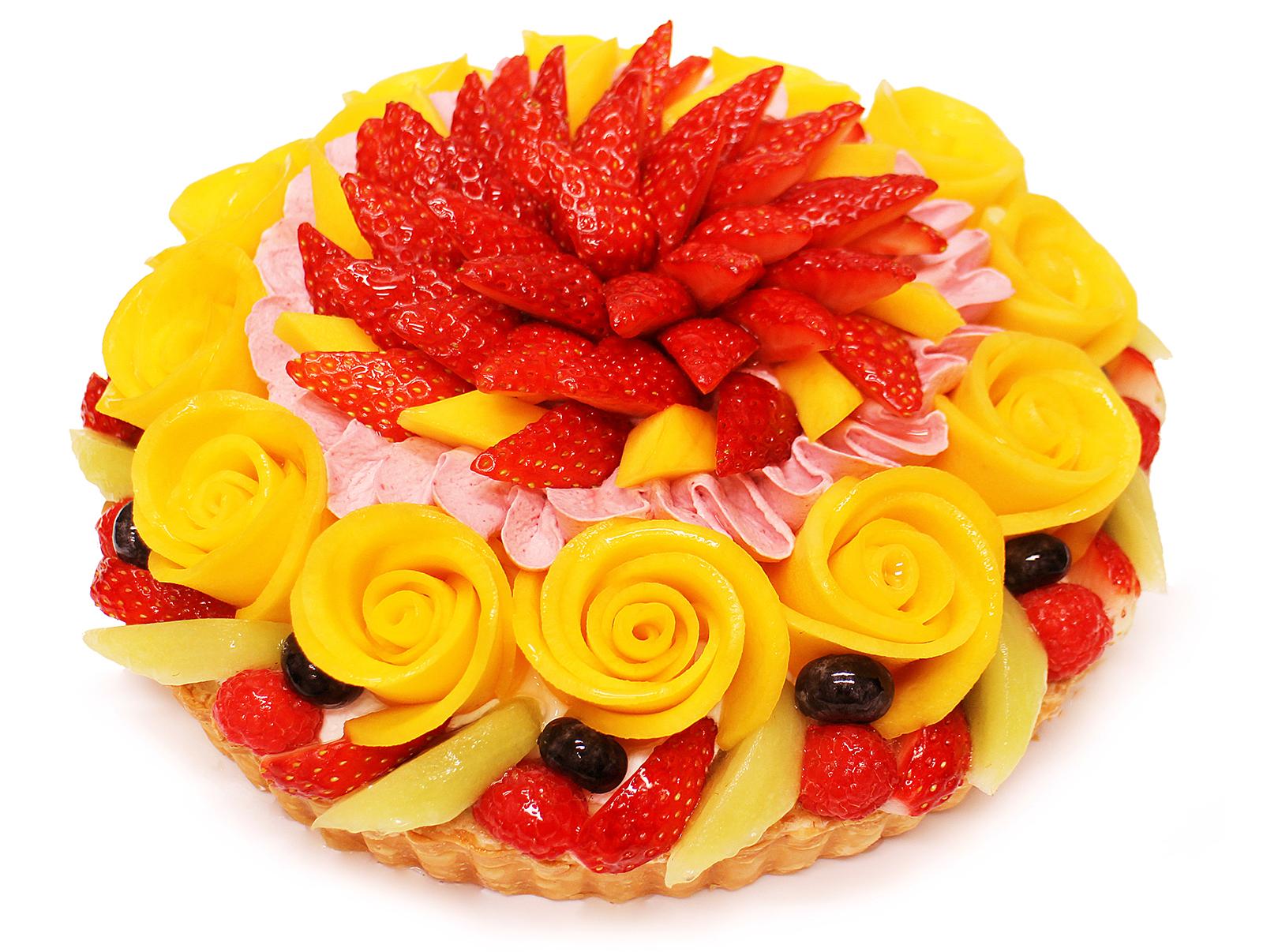 カフェコムサ母の日ケーキ